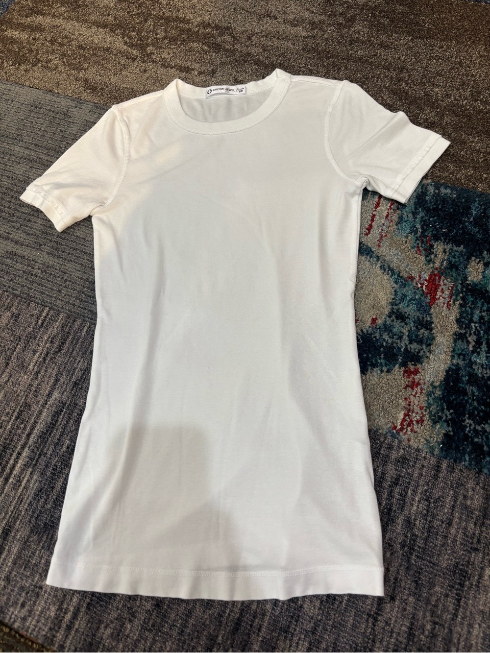Crown Jewel 20056A  Short Sleeve Tee - White